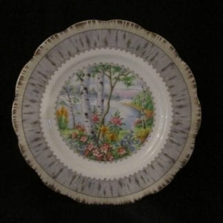 Royal Albert Silver Birch Tea Plate - Large Decal