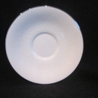 Wedgwood Silver Ermine R4452 Demi-Tasse Saucer Only