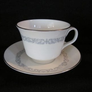 Minton Silver Scroll S730 Cup & Saucer