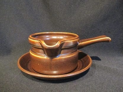 Wedgwood Sterling Gravy Boat & Stand
