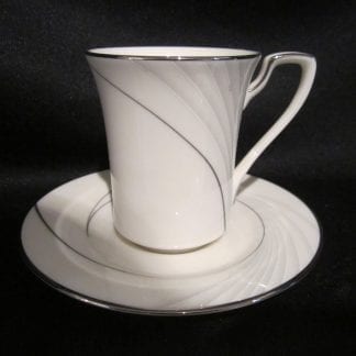 Noritake Sterling Tide 7740 Demi-Tasse Cup & Saucer