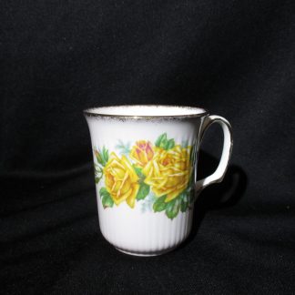 Royal Albert Yellow Tea Rose Bristol Coffee Mug
