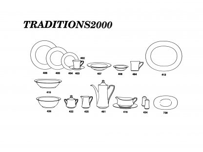 Noritake Golden Traditions 7807 Rim Soup Bowl - Image 2