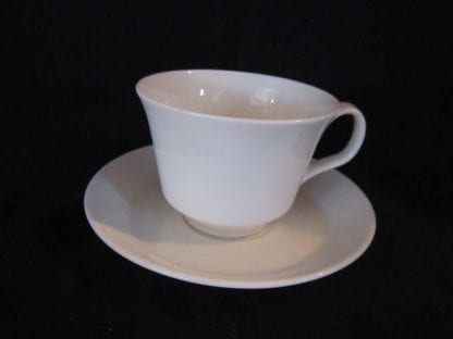 Minton White Monarch B1468 Cup & Saucer