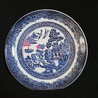 Johnson Brothers Willow Blue Saucer Only All-Over Pattern