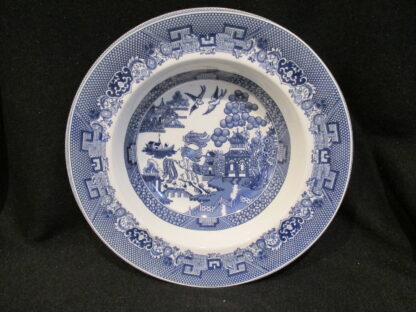 Johnson Brothers Willow Blue Rim Soup Bowl